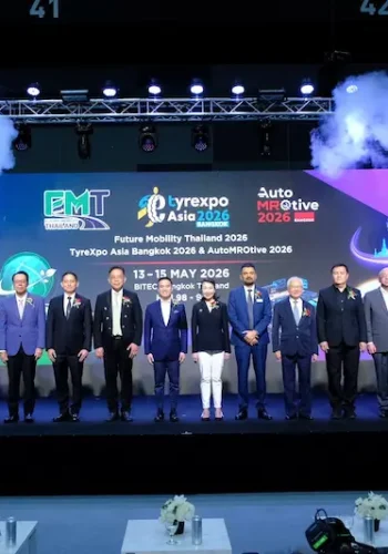 ไทยประกาศความพร้อมเป็นศูนย์กลางอุตสาหกรรมยานยนต์แห่งอนาคต งาน Future Mobility Thailand 2026 ผนึก TyreXpo Asia Bangkok และ AutoMROtive บนเวทีนานาชาติครั้งยิ่งใหญ่
