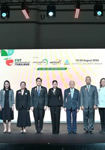 ททท. ร่วมเปิดงาน Food & Hospitality Thailand 2026 ผนึกกำลังภาครัฐ–เอกชน–สมาคม ยกระดับระบบนิเวศท่องเที่ยวไทยทั้งห่วงโซ่ ภายใต้แนวคิด "All Sectors, One Destination"