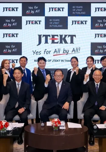 JTEKT ฉลอง 60 ปีในไทย ตอกย้ำศักยภาพฐานธุรกิจในเอเชียแปซิฟิก เร่งขับเคลื่อนเทคโนโลยี เสริมศักยภาพบุคลากร สร้างการเติบโตอย่างยั่งยืน